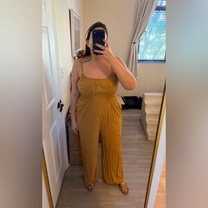 Madewell Golden Jumpsuit